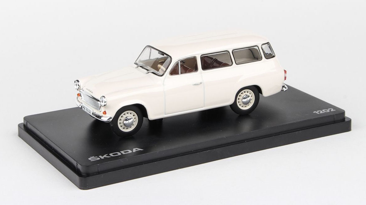 Škoda 1202 1964 Bílá 1:43 - Abrex