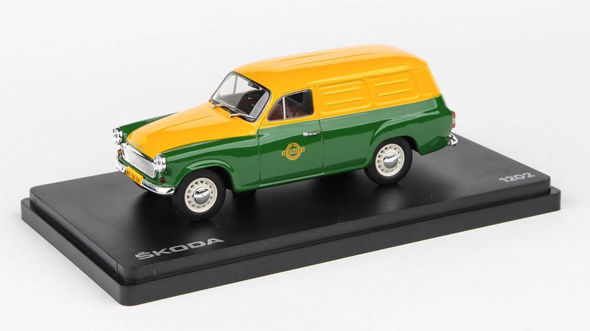 Škoda 1202 Dodávka 1965 Pojízdná Prodejna 1:43 - Abrex