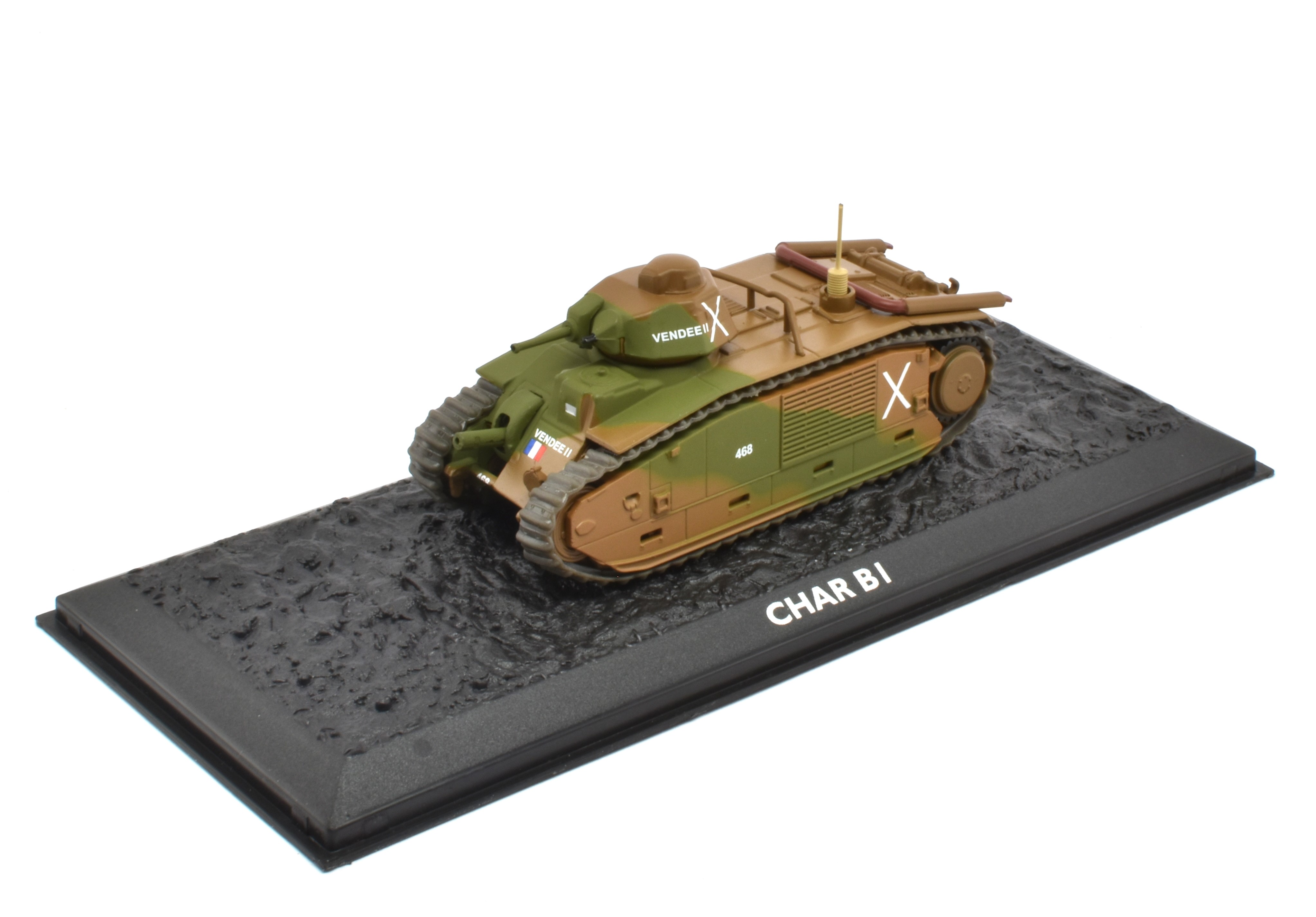 CHAR BI - 1:72 Atlas časopis s modelem 