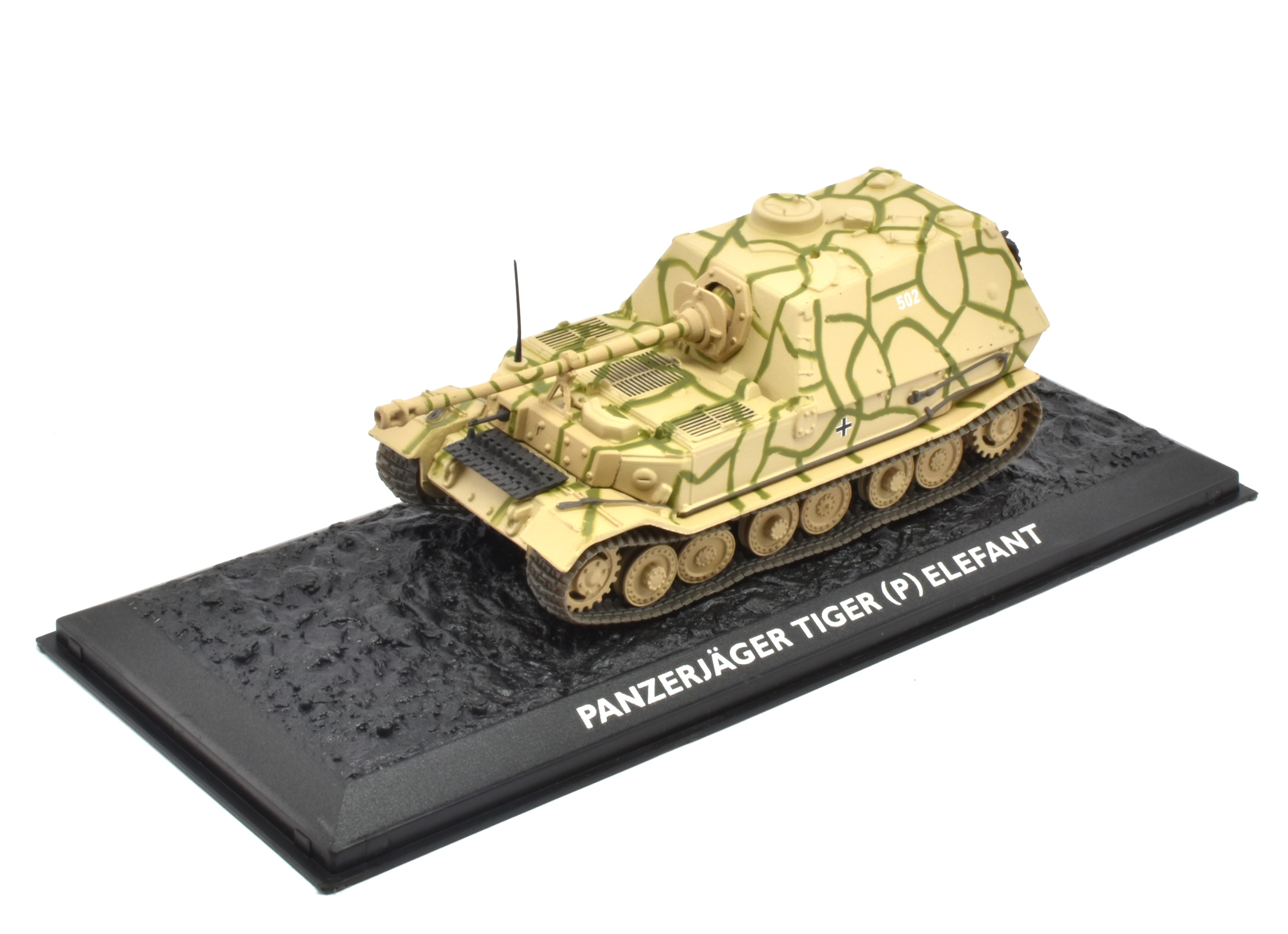 Panzerjager Tiger (P) Elefant - 1:72 Atlas časopis s modelem 