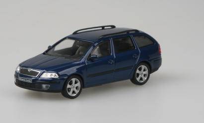 Škoda Octavia Combi 2004 modrá 1:43 - Abrex