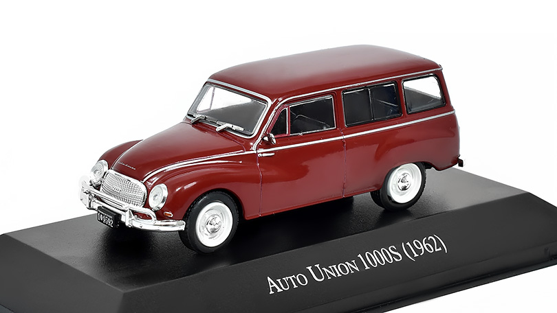 Auto Union 1000 S combi 1960 - 1:43 časopis s modelem