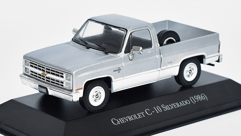 Chevrolet C-10 Silverado 1986 Pick-Up 1:43 - časopis s modelem