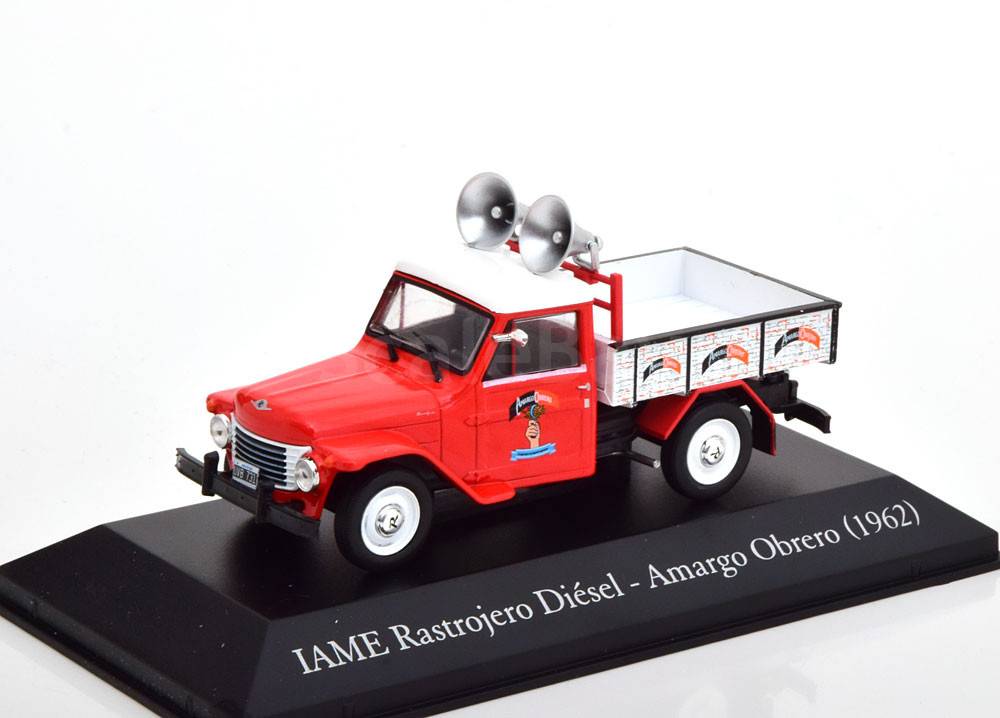 IAME Rastrojero Diesel Amargo Obrero - 1962 1:43 časopis s modelem