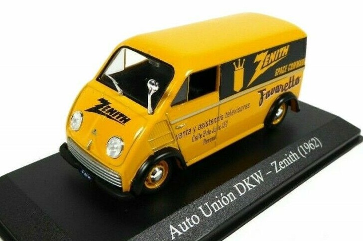 Auto Union DKW - Zenith - 1962 1:43 časopis s modelem