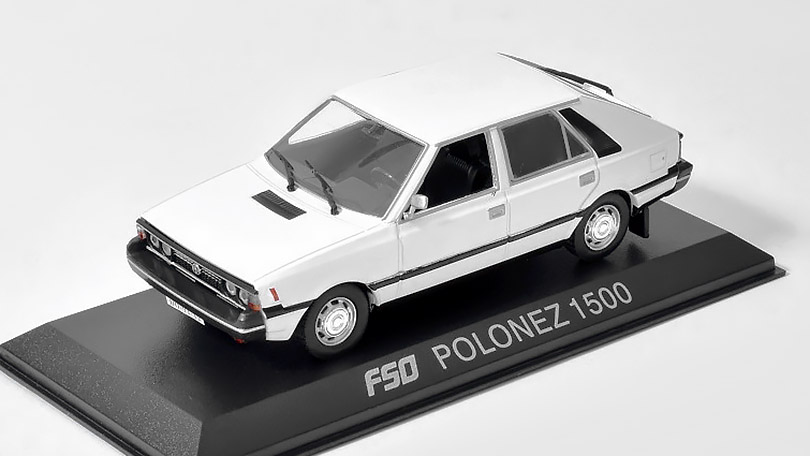 FSO Polonez 1500 1:43 - Legendární automobily minulé éry časopis s modelem