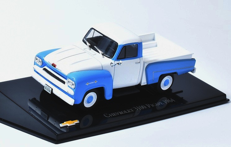 CHEVROLET 3100 PICK-UP - 1964 1:43 časopis s modelem