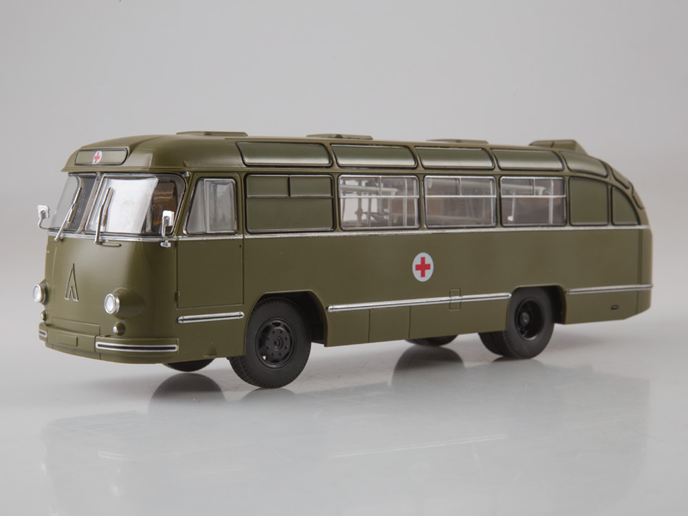 LAZ-695B autobus 1:43 - MODIMIO - Naše autobusy časopis s modelem #1 specialně