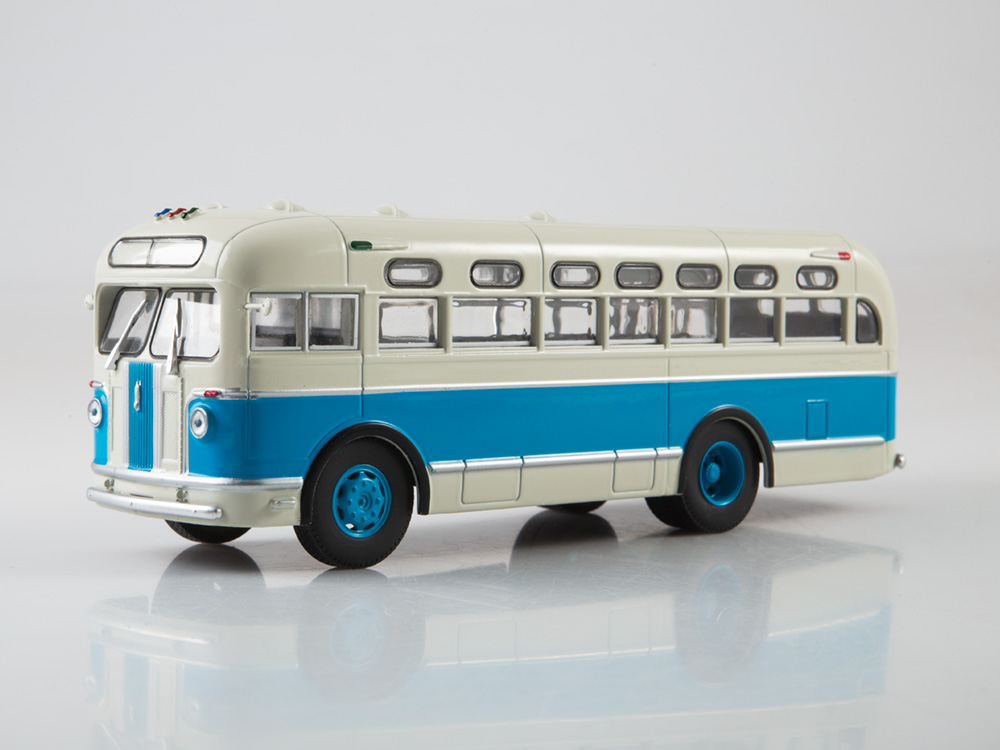 ZIS-155 autobus 1:43 - MODIMIO - Naše autobusy časopis s modelem #19