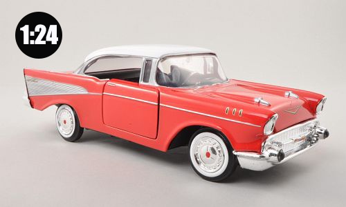 Chevrolet Bel Air Hardtop 1957 1:24 - MOTORMAX 