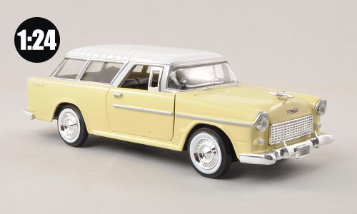 Chevrolet Bel Air Nomad 1955 1:24 - MOTORMAX 