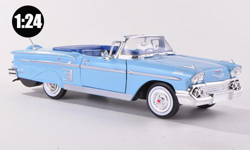 Chevrolet Impala Convertible - 1958 1:24 - MOTORMAX 