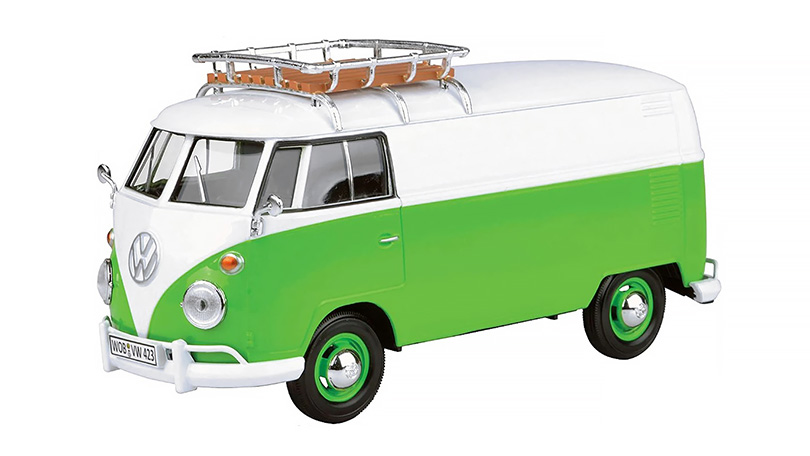 VW T1 zelený / bílý 1:24 - MotorMax 