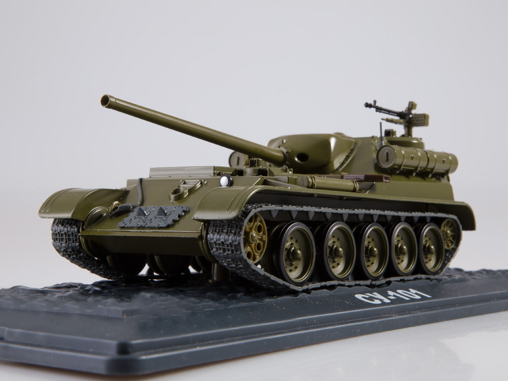 SU-101 tank 1:43 - Naše Tanky Časopis s modelem #44