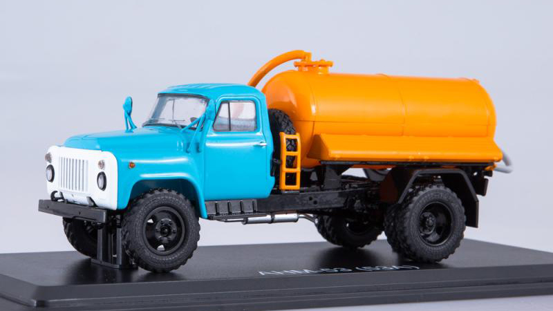 GAZ-53 ANM-53 Fekální Vůz 1:43 - SSM