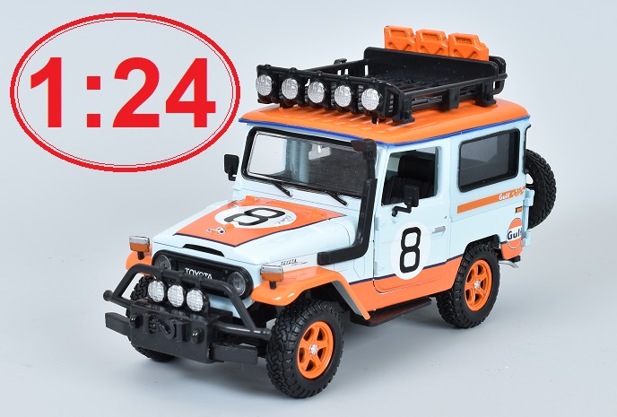 Toyota FJ40 Hardtop Land Cruiser 1:24 - MOTORMAX