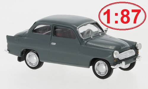 Škoda Octavia, grey - 1960 1:87 - BREKINA