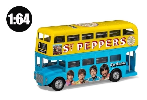 London bus the Beatles, Sgt. Peppers Lonely Hearts Club Band 1:64 - CORGI