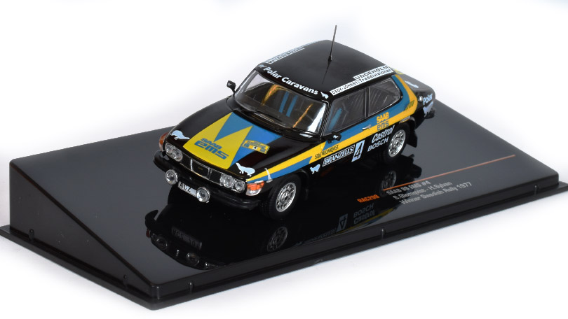 Saab 99 EMS No.4 Rally Sweden 1977 1:43 - IXO Models 