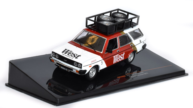 Fiat 131 Panorama West doprovod 1979 1:43 - IXO Models 