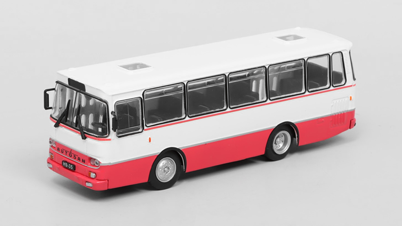 Autosan H9-35 1:72 Kultovní autobusy minulé éry časopis s modelem #27