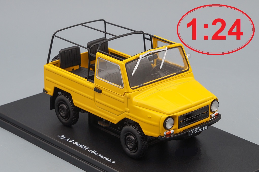 LuAZ-969M 1:24 - Hachette časopis s modelem