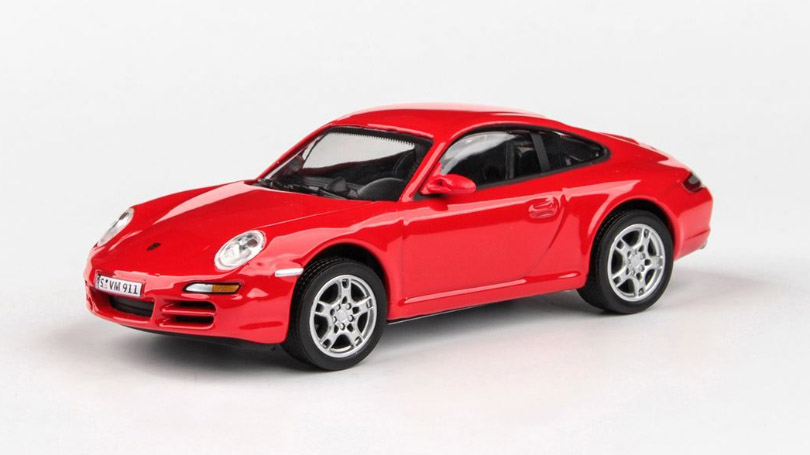 Porsche 911 Carrera S - Red  1:43 - Cararama 