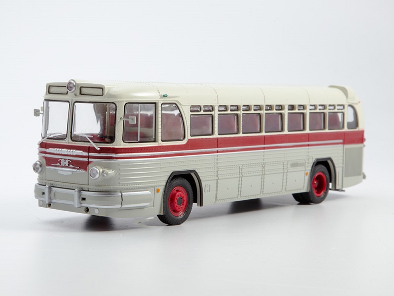 ZIS-127 autobus 1:43 - MODIMIO - Naše autobusy časopis s modelem #21