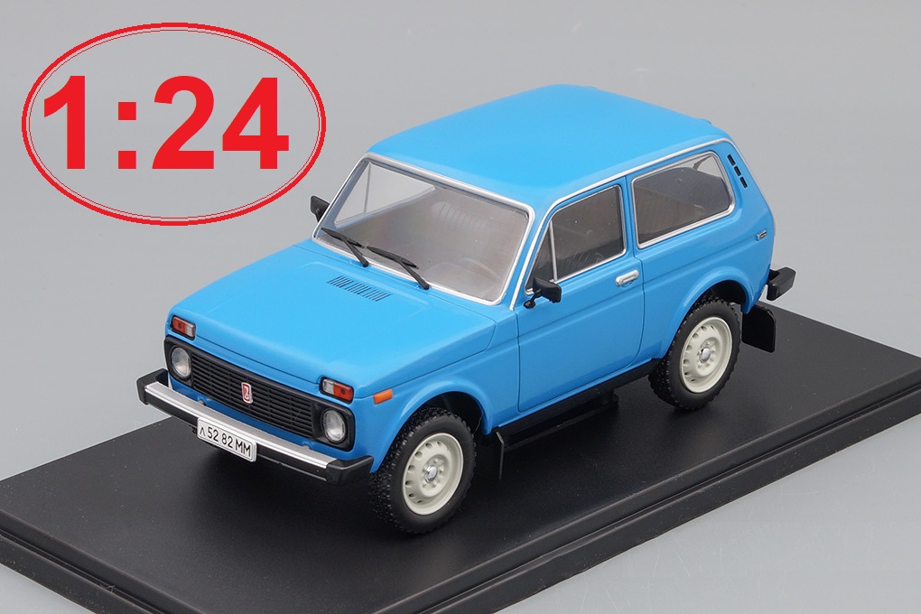 NIVA VAZ 21211 LADA 1:24 - Hachette časopis s modelem