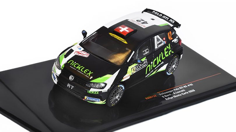 VW Polo GTI R5, No.42, Rallye WM, Rallye Monte Carlo  1:43 - IXO Models 