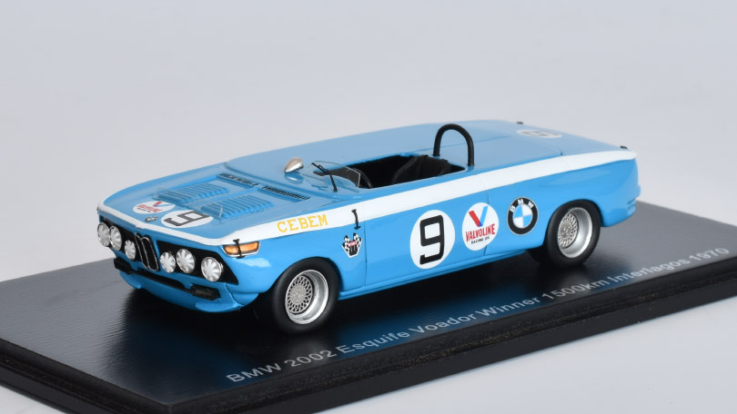 BMW Spider N.9 Winner 1500km Interlagos 1970 1:43 - Spark Model