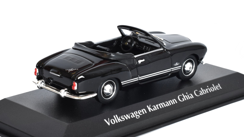 Volkswagen Karmann Ghia Cabriolet Open 1955 1:43 - Minichamps 