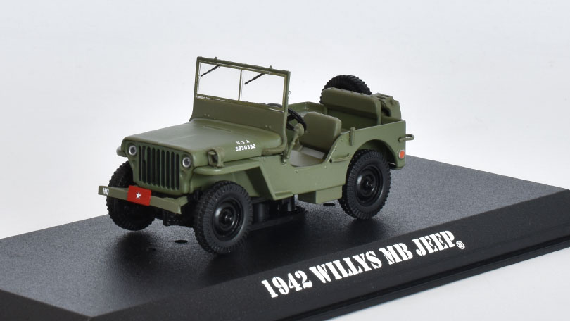 Jeep Willys MB Open 1942 1:43 - GreenLight 