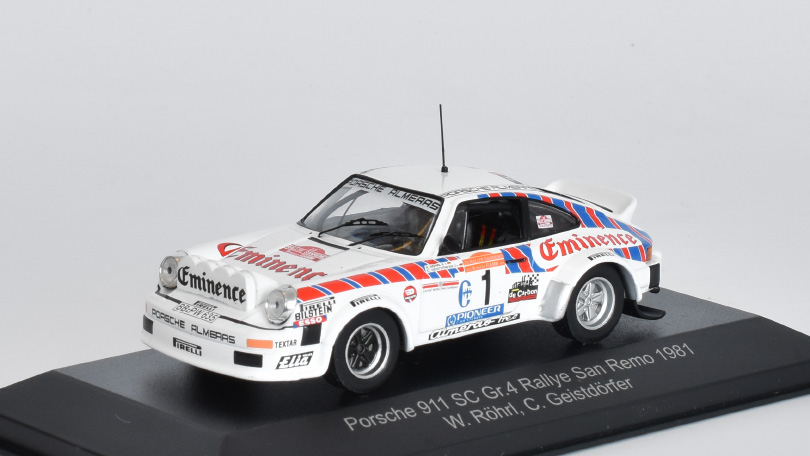 Porsche 911SC N1 Rally Sanremo 1981 1:43 CMR 