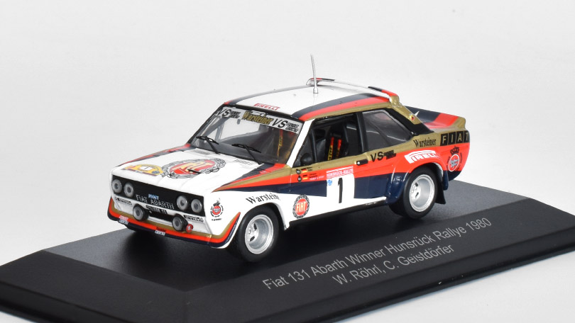 Fiat 131 Abarth N1 Rally Hunsruck 1980 1:43 CMR 