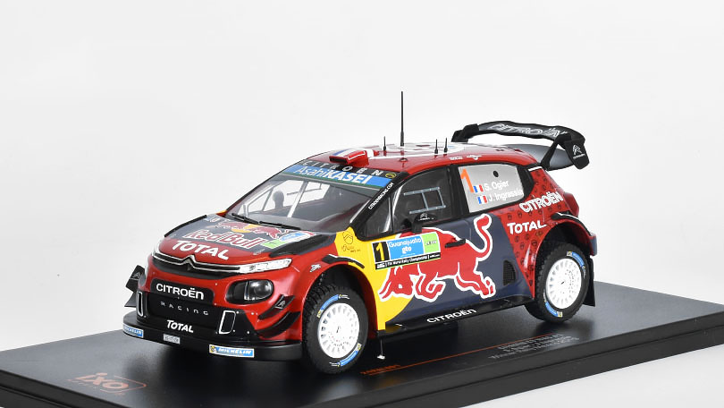 Citroen C3 WRC #1 Rallye Mexico 2019 S. Ogier / J. Ingrassia 1:24 - IXO Models