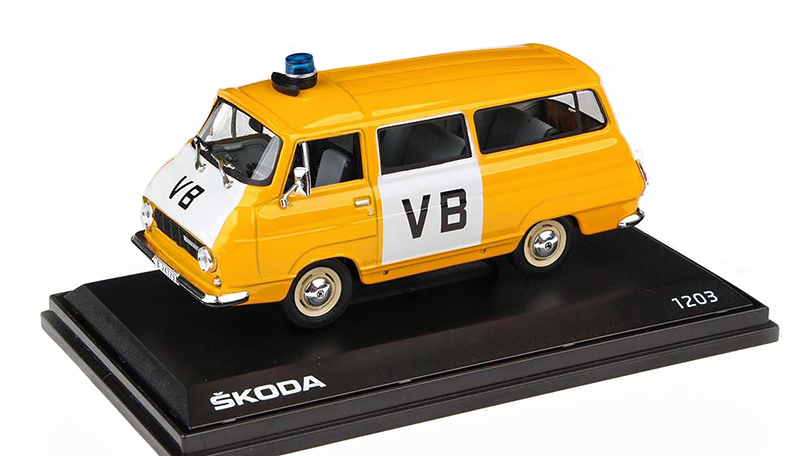 Škoda 1203 1974 - Veřejná Bezpečnost 1:43 Abrex