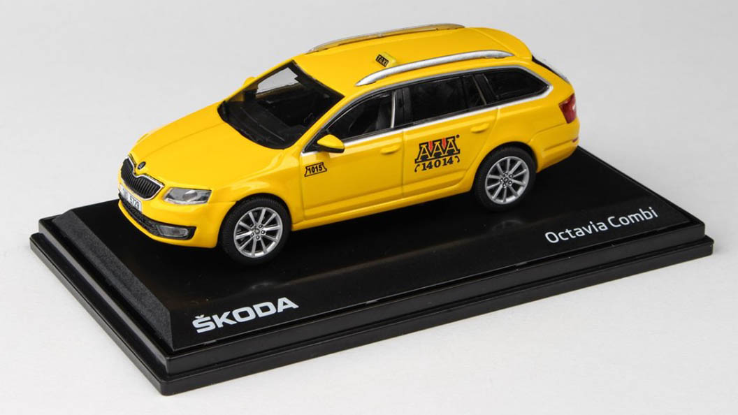 Škoda Octavia III Combi - 2013 AAA Taxi 1:43 Abrex