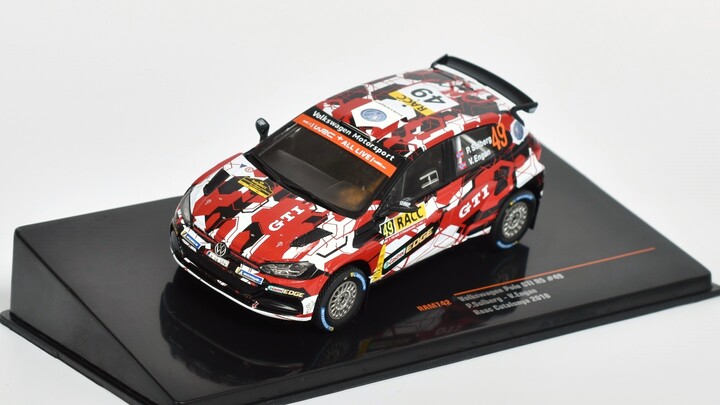 VOLKSWAGEN Polo GTI R5 # 49 1:43 - IXO Models 