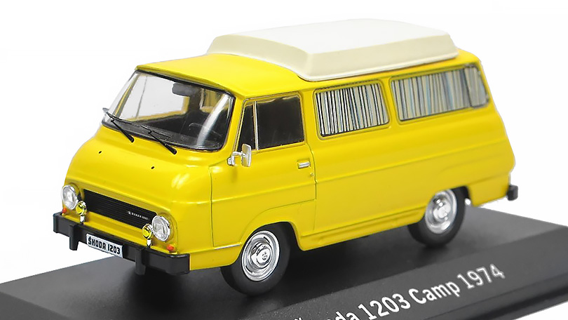 Škoda 1203 Camping Closed roof 1:43 - FoxToys