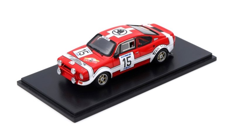 Škoda 180 RS #15 Rally Škoda 1974 1:43 - FoxToys