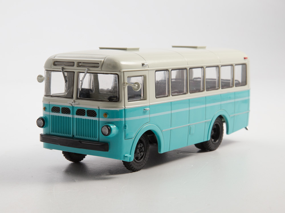 RAF-976 autobus 1:43 - MODIMIO Naše autobusy časopis s modelem #22