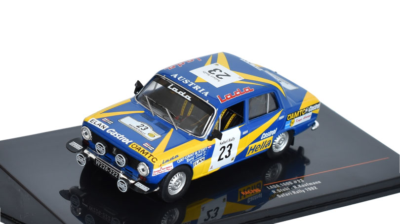 Lada 1600 #23 Rally WM Safari 1:43 - IXO Models 