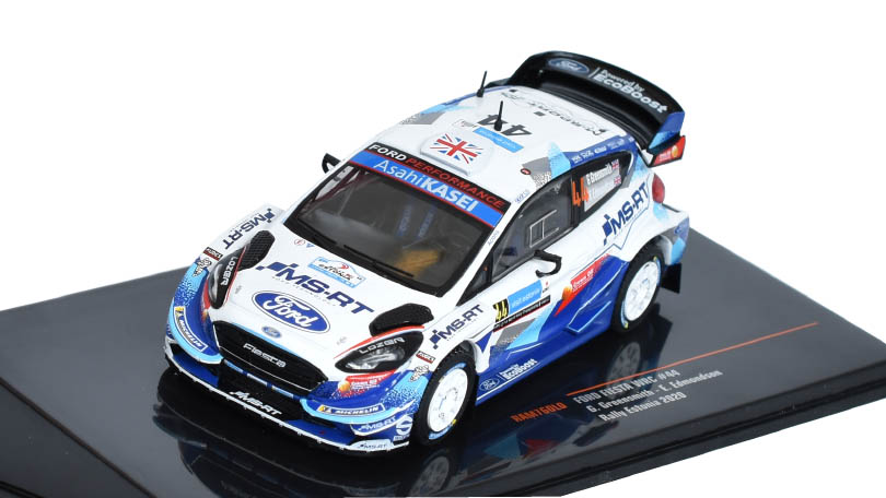 Ford Fiesta WRC #44 Rallye WM Rally Estonia 1:43 - IXO Models 