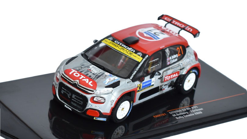 Citroen C3 R5, No.21, Rallye WM, Rallye 5 Stk Estonia   1:43 - IXO Models 