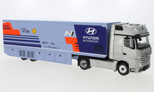 Mercedes Actros MP4, Hyundai Motor Sport, WRC Transport 1:43 - IXO 