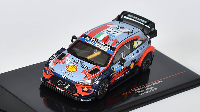 Hyundai i20 Coupe WRC, No.42 Rallye Estonia 1:43 - IXO Models 