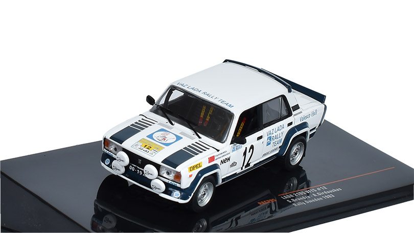 Lada 2105, No.12, Rallye WM, Rallye Sweden VFTS 1983 1:43 - IXO Models 