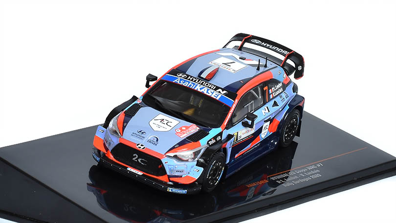 Hyundai i20 Coupe WRC, No.7, Rallye WM, Rallye Sardinien  1:43 - IXO Models 