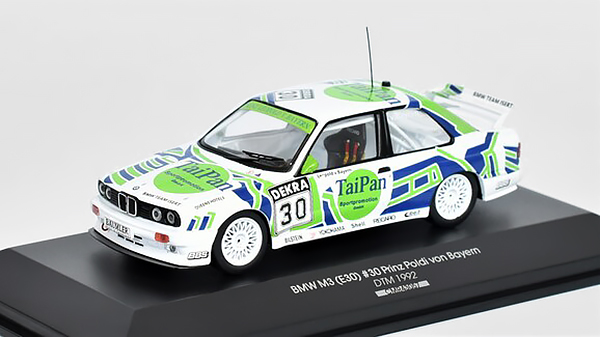 BMW M3 (E30) Sport evolution #30 DTM 1992 P.L. Von Bayern 1:43 CMR 43057